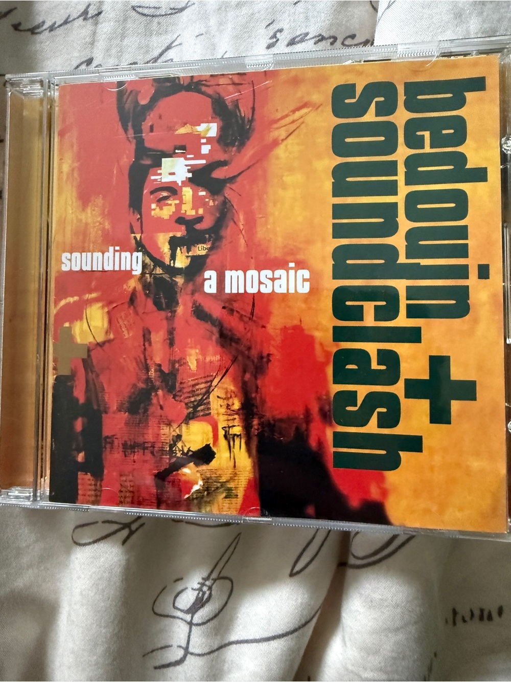 Bedouin Soundclash- Sounding a Mosaic CD (Orange/Red)